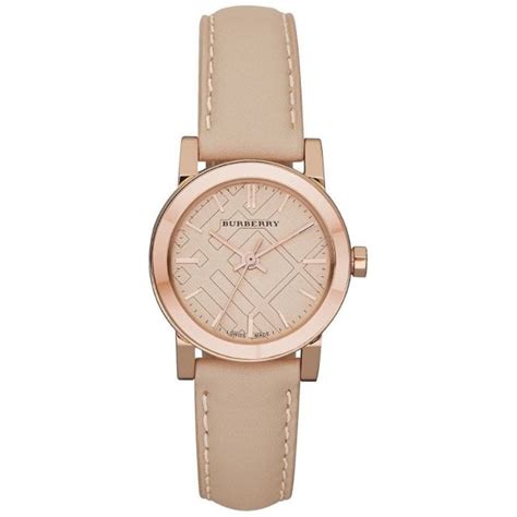 Burberry Ladies Rose Gold The City Watch BU9210